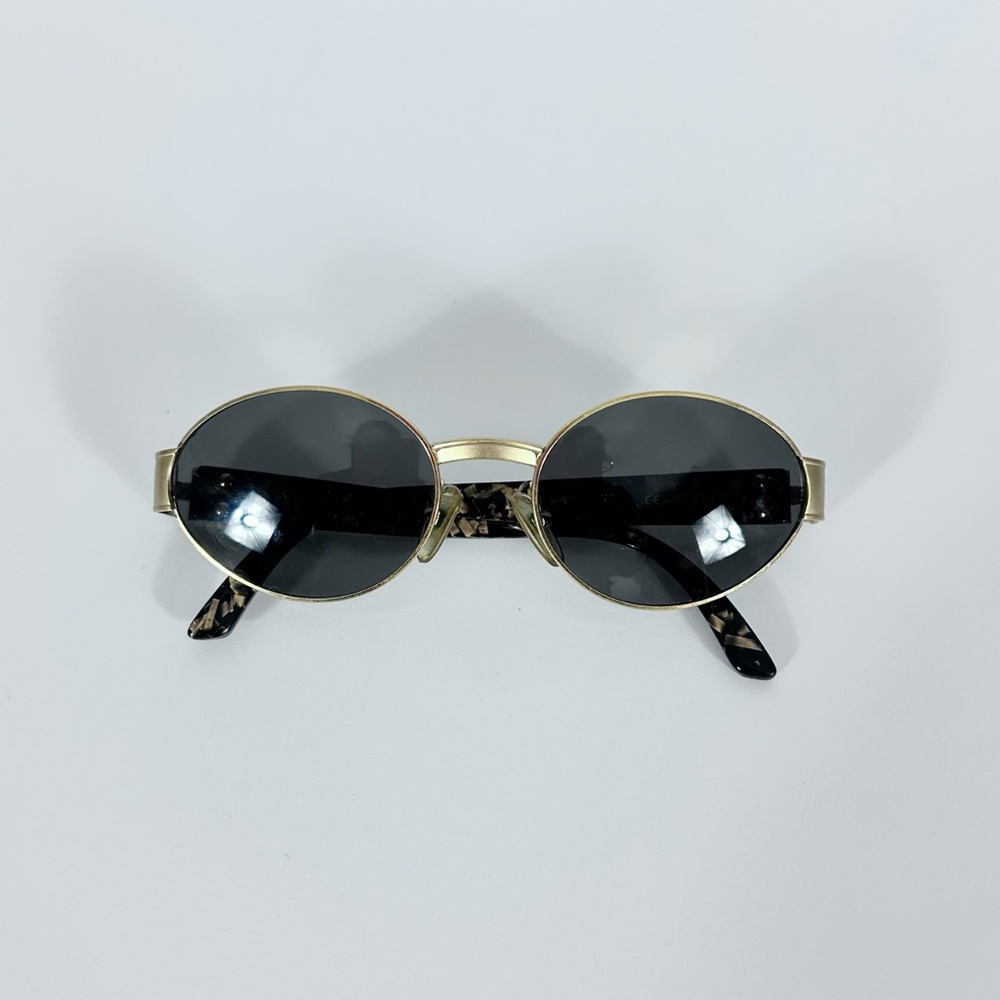 Vintage 90s Christian Dior Oval Frame Sunglasses